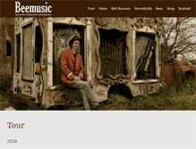 Tablet Screenshot of beemusic.net